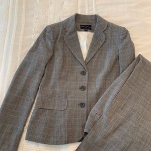 Banana Republic Charcoal Suit